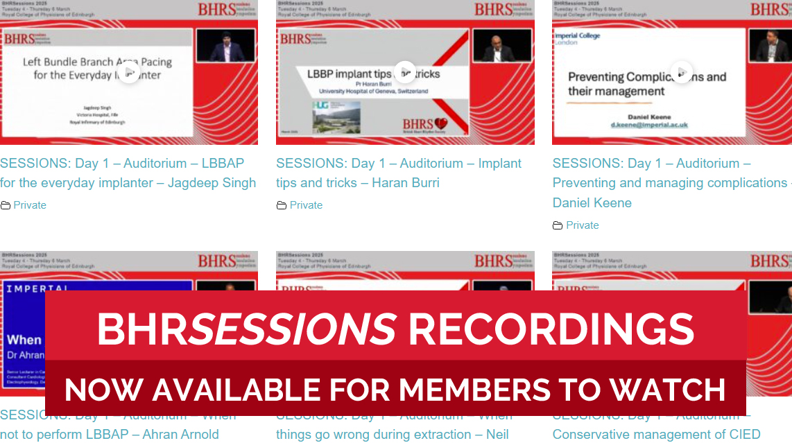 🚨 #BHRSessions Recordings Now Available!

Missed a session? Attended a parallel session? Want to rewatch your favourites? 📽️ Nearly 60 videos of top-tier educational content are available in the Members’ Library.

👉Watch bhrs.com/private-video-…
🔑You must be logged in to access