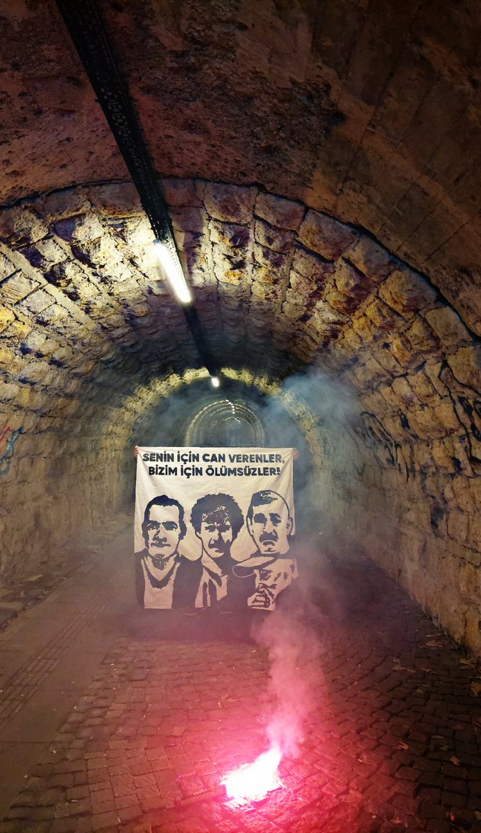 "Senin için can verenler, bizim için ölümsüzler."