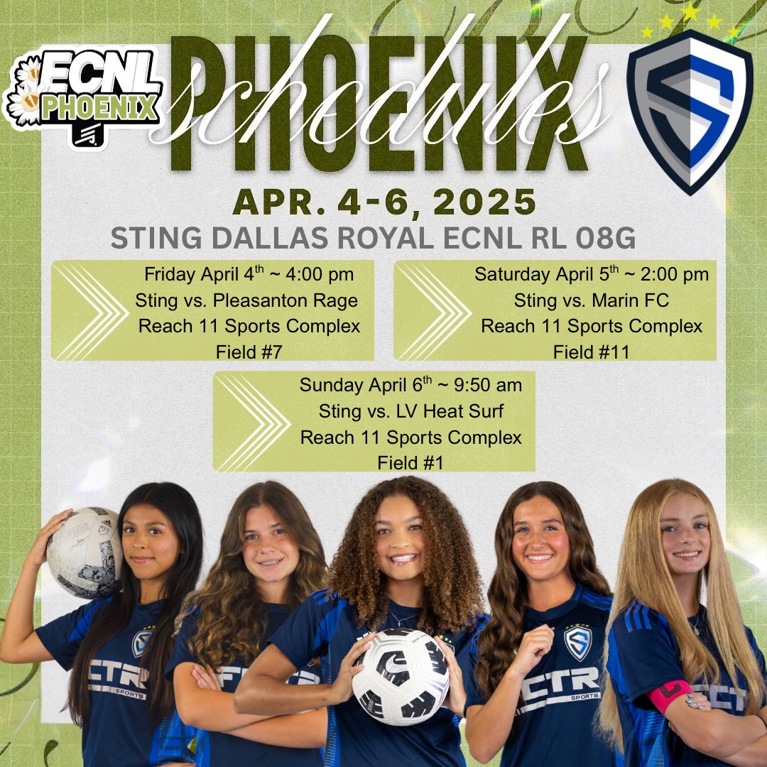 Royal08g's tweet photo. We are excited for the opportunity and challenge of competing in ECNL Phoenix this weekend. Coaches - come check out our team of talented players!! 🌵🏜️⚽️

@NickSoutar @StingSoccerClub @ImYouthSoccer @ImCollegeSoccer @TheSoccerWire @PrepSoccer @EcnlTexas @TheECNL https://t.co/cC4oJLX9at