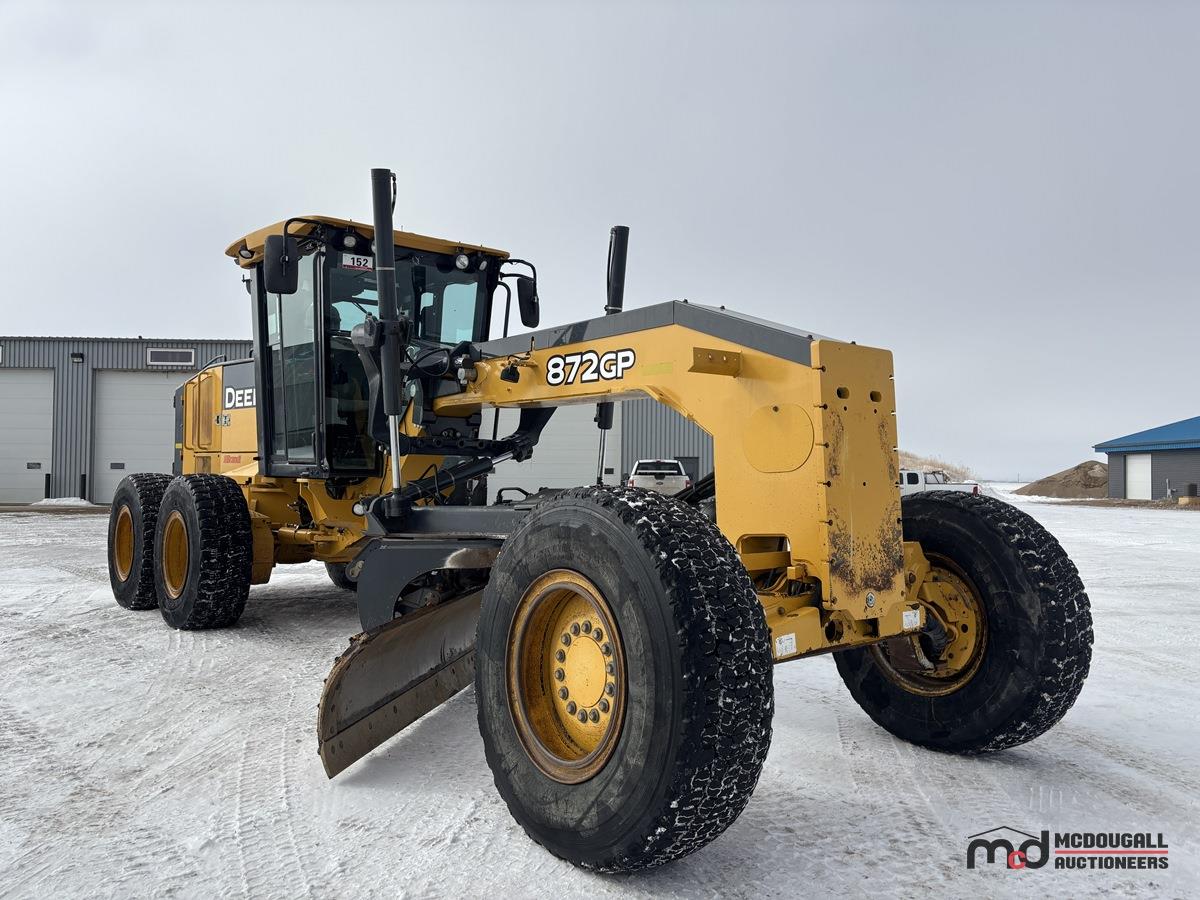 2016 John Deere 872GP Motor Grader
Unreserved
Pick up location: (49.64063 -102.28689), Carlyle, SK

Auction: SOUTHERN SASKATCHEWAN UNRESERVED EQUIPMENT SALE

Lot: 152
mcdougallauction.com/products-full-…