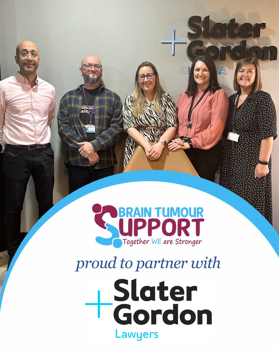 Brain Tumour Support π (@braintumoursupp) on Twitter photo Announcing an exciting new partnership with <a href="/SlaterGordonUK/">Slater and Gordon UK</a> who are generously sponsoring our Support Professional in #Wales.
We're so grateful for this commitment to helping the #braintumour community in Wales to have access to vital support.
Read more:
braintumoursupport.co.uk/slater-and-gor⦠Announcing an exciting new partnership with <a href="/SlaterGordonUK/">Slater and Gordon UK</a> who are generously sponsoring our Support Professional in #Wales.
We're so grateful for this commitment to helping the #braintumour community in Wales to have access to vital support.
Read more:
braintumoursupport.co.uk/slater-and-gorβ¦