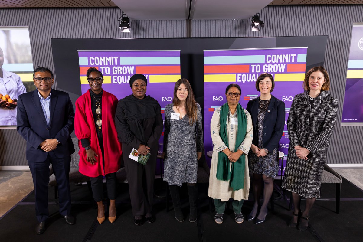 FAONewYork's tweet photo. Check out our story to catch up on key moments from @FAO at #CSW69 and learn about the work we are doing to further women's empowerment in agrifood systems 👇

🔗 Read here: https://t.co/P7bG51jDIa https://t.co/OFZnjY1w74