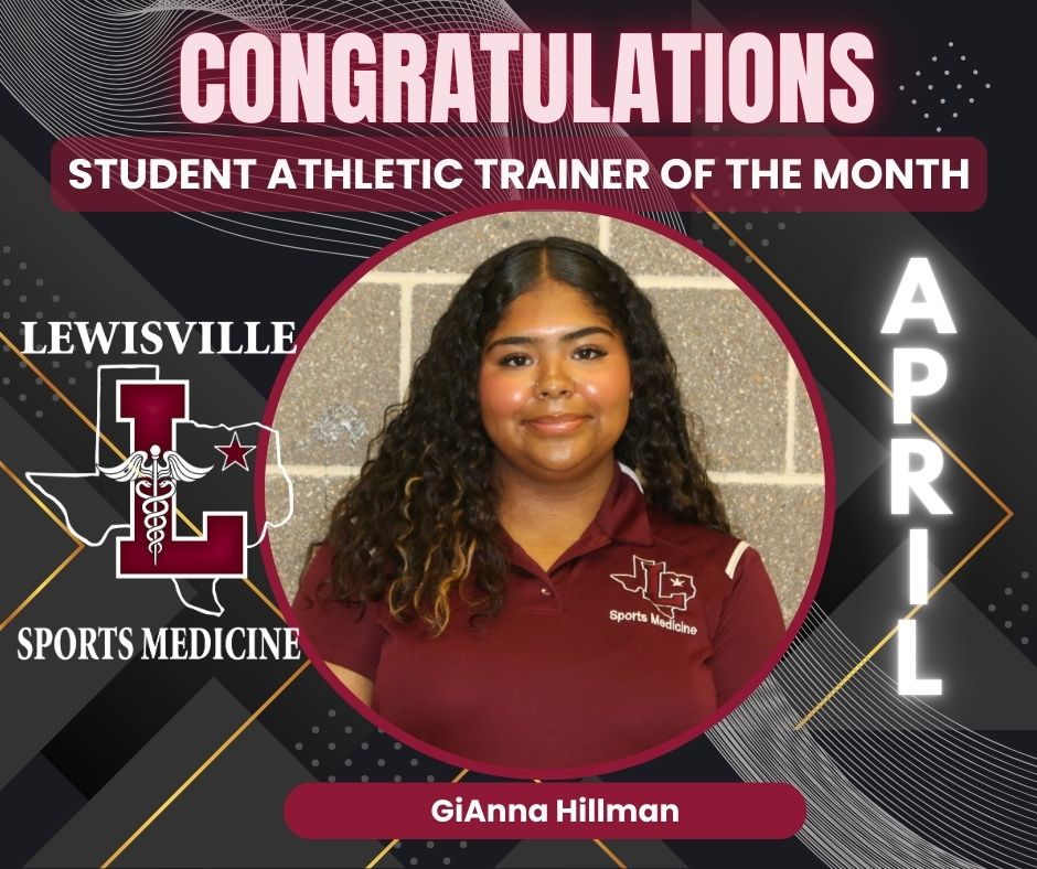 It is a new month &amp; we want to shout out a student AT who has been working her butt off during her 2nd sport!  Our Student Athletic Trainer of the Month is GIANNA!!!!   We appreciate ur consistency &amp; leadership during your long hours with your team! Keep up the great work!