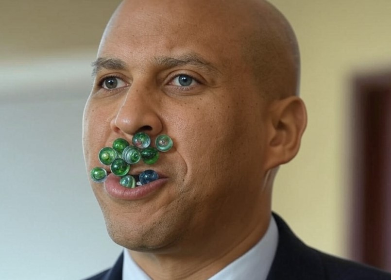 ThePretsky's tweet image. 🚨🚨🚨CORY BOOKER SETS NEW &quot;MARBLES IN MOUTH&quot; RECORD🚨🚨🚨