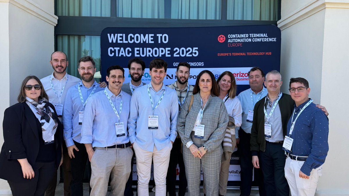 🚢 CSP Spain en el Container Terminal Automation Conference Europe 2025 🚢

#CSPSpain #CTAC2025