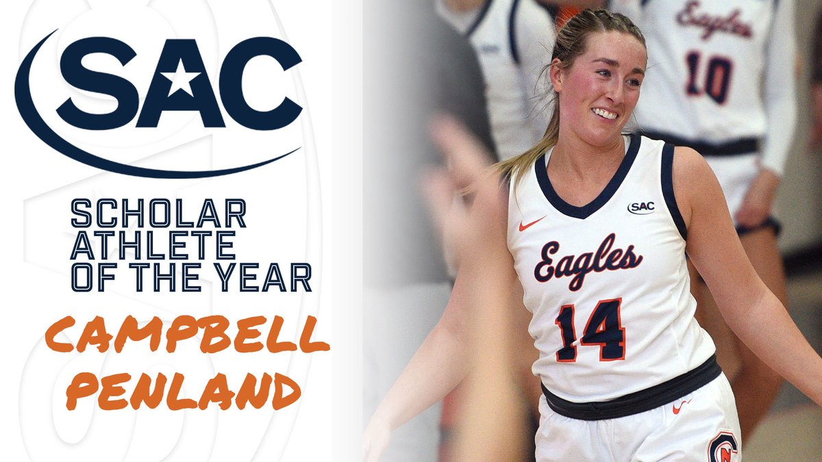 Carson-Newman Athletics (@cn_eagles) on Twitter photo For just the 4⃣th time, <a href="/CNwbasketball/">Carson-Newman WBB</a> has a <a href="/SAC_Athletics/">South Atlantic Conference</a> Scholar Athlete of the Year.
Congratulations to <a href="/cjpen14/">Campbell Penland</a> on this academic honor👏
📰 cneagles.com/x/i2w7z
<a href="/CNwbasketball/">Carson-Newman WBB</a> x #TalonsUp x <a href="/carson_newman_u/">Carson-Newman University</a> x <a href="/FloCollegeHoops/">FloCollege | Basketball</a> For just the 4⃣th time, <a href="/CNwbasketball/">Carson-Newman WBB</a> has a <a href="/SAC_Athletics/">South Atlantic Conference</a> Scholar Athlete of the Year.
Congratulations to <a href="/cjpen14/">Campbell Penland</a> on this academic honor👏
📰 cneagles.com/x/i2w7z
<a href="/CNwbasketball/">Carson-Newman WBB</a> x #TalonsUp x <a href="/carson_newman_u/">Carson-Newman University</a> x <a href="/FloCollegeHoops/">FloCollege | Basketball</a>