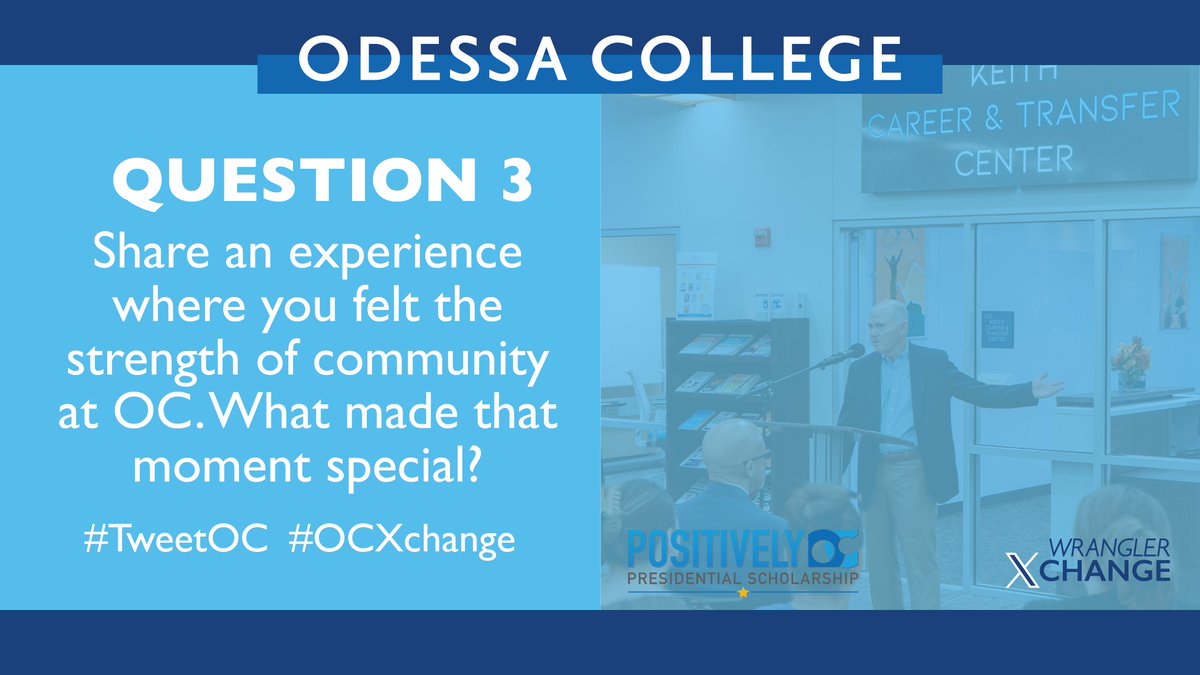 OdessaCollege's tweet image. #OCXchange #TweetOC @PositivelyOC