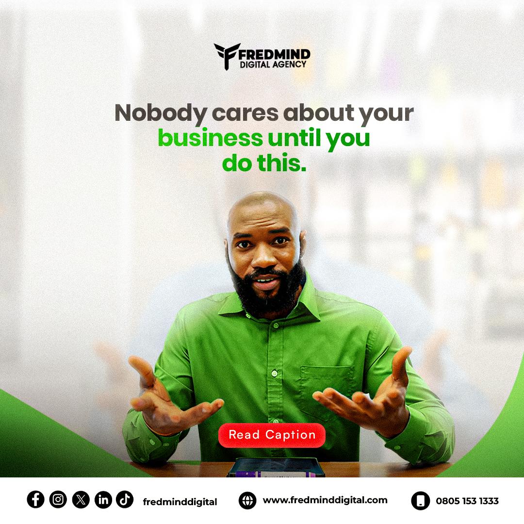 fredminddigital's tweet photo. "Nobody cares about your business until you show them WHY they should.

Build a strong brand. Offer real value. Market with purpose.

Are you ready to make people care? Let’s help you stand out! ✨💡

#BusinessGrowth #MarketingStrategy #BrandSuccess" https://t.co/CM9rCVjP7K