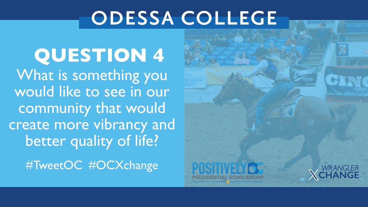 OdessaCollege's tweet image. #OCXchange #TweetOC @PositivelyOC
