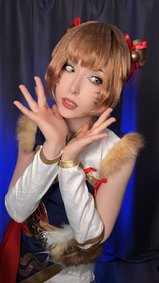 mikurokka's tweet photo. WANWAN IS HERE!⚡️⚡️⚡️
#cosplay #Wanwan #WanwanCosplay #MLBB #mlbbcosplay #mobilelegendsbangbang https://t.co/m2hhfzILIE