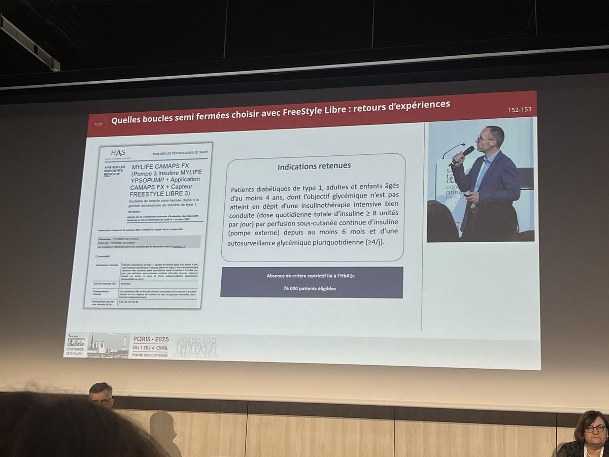 1derfultype's tweet photo. 🧵 Abbott : Comment choisir la technologie adaptée et individualisée ?
🔜 @CamAPS_FX + #FSL3 chez les personnes >4 ans vivant avec un #diabete
⬇️ Allergènes dans l’adhésif
✅ #MARD 7,8%
-M Joubert
#congresSFD #SFD2025 @SFDiabete @SFDT1_fr #dedoc°@dedocORG https://t.co/nUrQA6u0AS