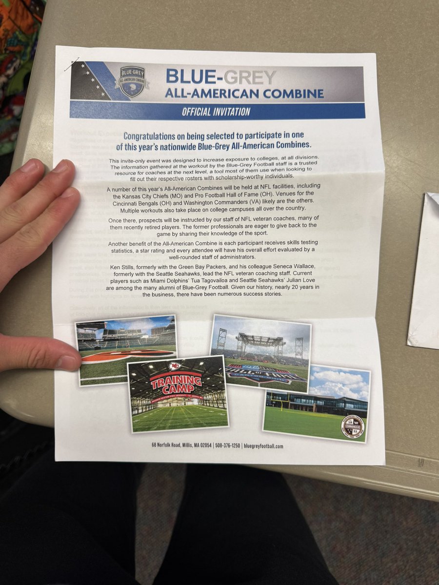 Caleb Christian (@caiebc2642) on Twitter photo Thank you <a href="/BlueGreyFB/">Blue-Grey All-American Bowl</a> for the combine invite i’m looking forward to compete! Thank you <a href="/BlueGreyFB/">Blue-Grey All-American Bowl</a> for the combine invite i’m looking forward to compete!