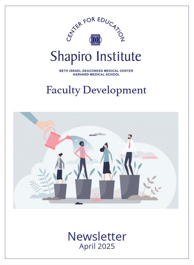 BIDMC_Education's tweet image. 🌞 Spring into growth 🌸 our April Newsletter is here! This month we’re spotlighting Faculty Development with insights, updates, and opportunities. Take a look ⬇️
rb.gy/7pkxpy