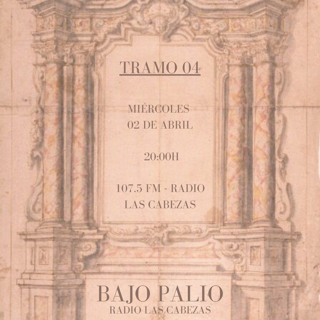 bajopaliolc's tweet photo. 🎙️| TRAMO 04

Esta tarde tendrá lugar el cuarto capítulo de este programa de radio dedicado a la Semana Santa de Las Cabezas de San Juan.  

Comenzará a las 20:00h y se podrá seguir a través de Radio Las Cabezas - 107.5 FM https://t.co/6YnXr9cfl0
