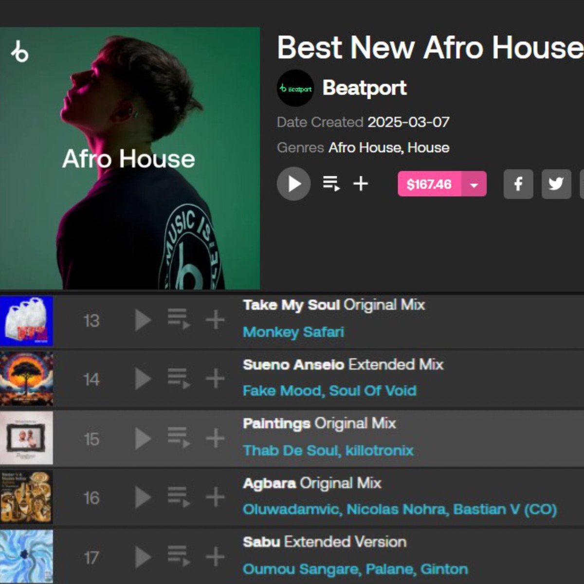 Shoutout to <a href="/beatport/">Beatport</a> for featuring our latest song 'PAINTINGS' on their  'Best New Afro House March Chart'! 🔥🎨🖌️ <a href="/highlight/">highlight</a> Ndoto Music II 

Check it out now, including #DINERO! 🎵

🔗: hypeddit.com/0uqnvw