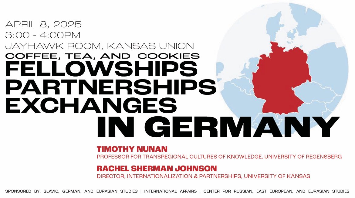 KU Slavic, German, and Eurasian Studies tweet media