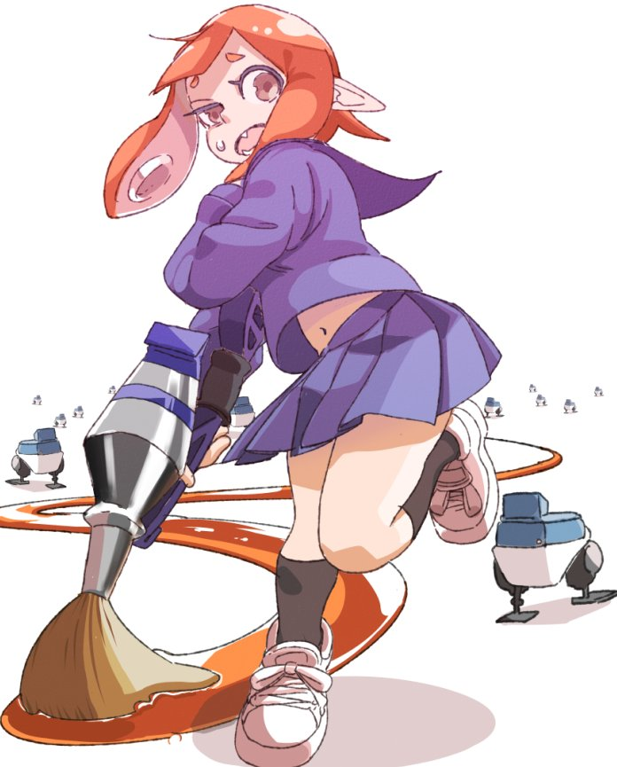 スプラやってて沖縄の友達が出来て沖ツラを描くことが出来たので、Switch2買うしスプラ続編も一生買い続けます!
(絵は過去に描いたスプラ絵) 