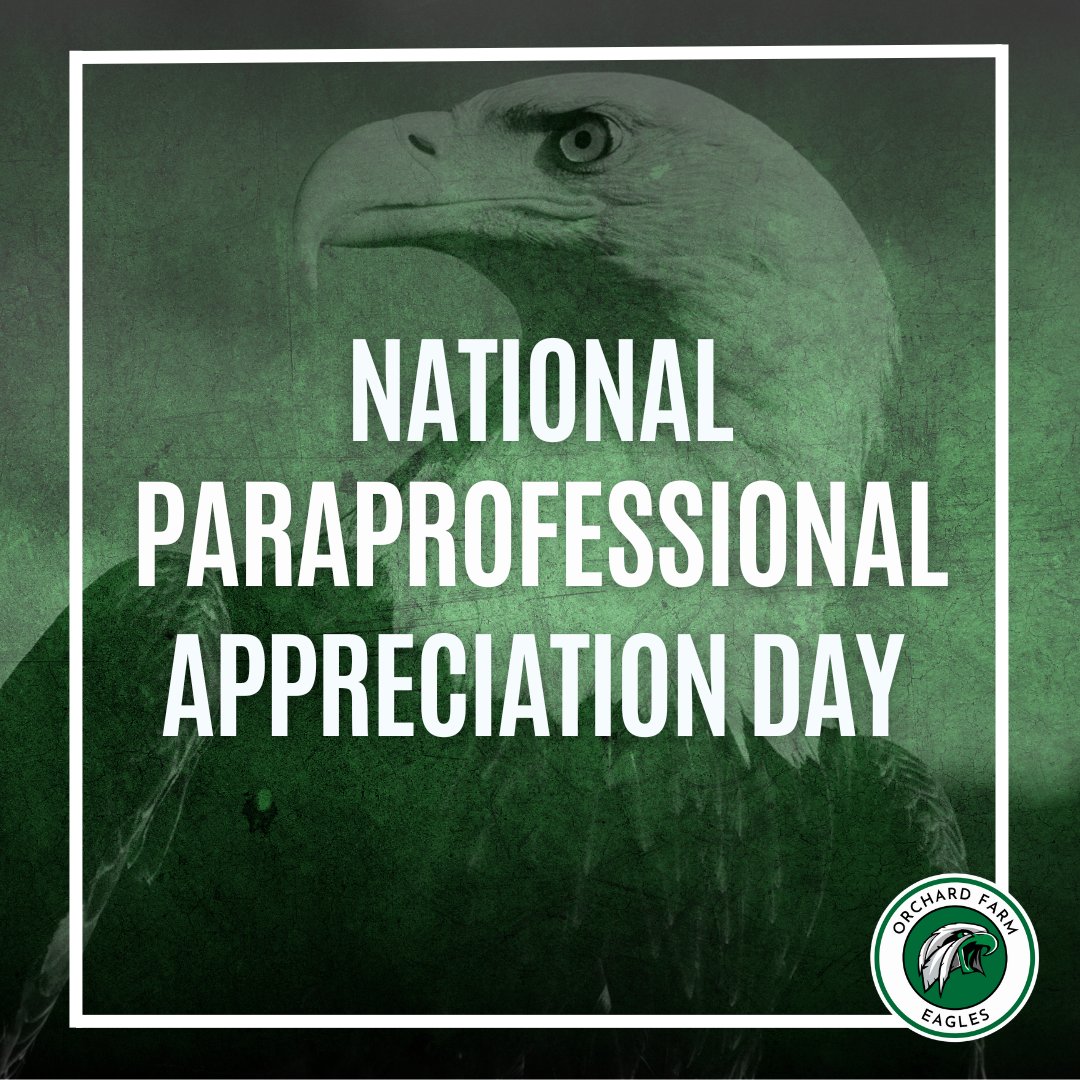 Happy Paraprofessional Appreciation Day! Today we recognize the vital contributions these educators make to our OFSD community each day. Thank YOU paras, for all that you do! We appreciate YOU! 💚