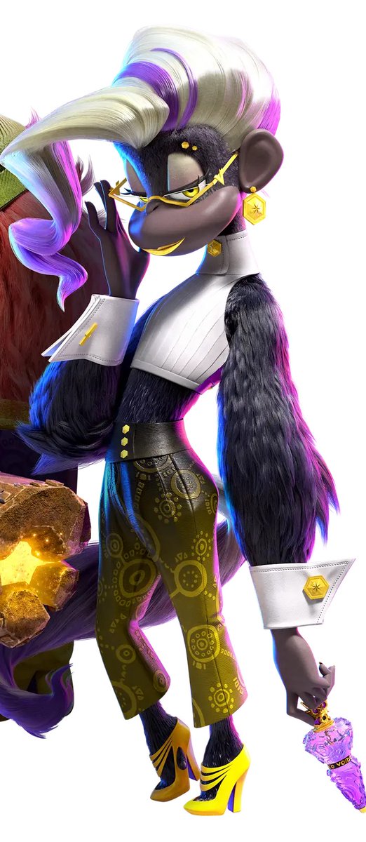 this character I want to know her theme and her move set also plush and Amiibo  perhaps ? 
#DonkeyKongBananza #DonkeyKong