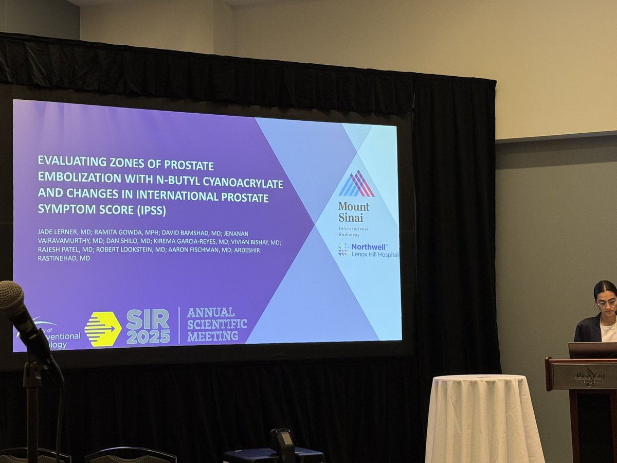 Aaron Fischman MD | Interventional Radiologist (@bonesz) on Twitter photo <a href="/jade_lerner/">Jade Lerner, MD</a> <a href="/MountSinaiIR/">Mount Sinai IR</a> presenting new grading system for how to measure efficacy of N-BCA PAE for #BPH #SIR25NASH #justglueit <a href="/SIRspecialists/">Society of Interventional Radiology</a> <a href="/thegestgroup/">GEST -Global Embolization Symposium & Technologies</a> <a href="/EVToday/">Endovascular Today</a> <a href="/bsc_io/">Peter Pattison</a> <a href="/jade_lerner/">Jade Lerner, MD</a> <a href="/MountSinaiIR/">Mount Sinai IR</a> presenting new grading system for how to measure efficacy of N-BCA PAE for #BPH #SIR25NASH #justglueit <a href="/SIRspecialists/">Society of Interventional Radiology</a> <a href="/thegestgroup/">GEST -Global Embolization Symposium & Technologies</a> <a href="/EVToday/">Endovascular Today</a> <a href="/bsc_io/">Peter Pattison</a>