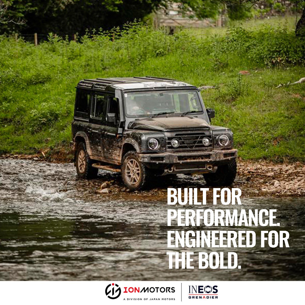 Not all 4x4s are made equal. With the INEOS Grenadier, every journey is an opportunity to experience raw power and superior performance. Call 0243700735 to book a test drive today.

Ion Motors, a division of Japan Motors

#IonMotors #Grenadier #INEOSGrenadier #BuiltOnPurpose #4X4