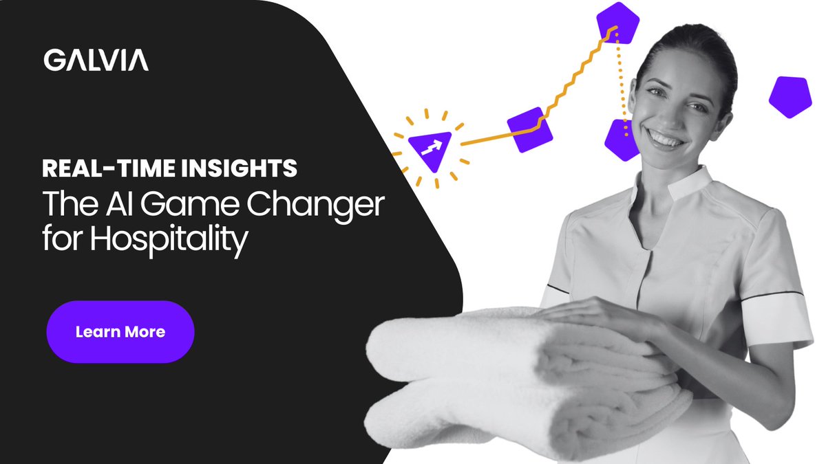 Galvia (@galviaai) on Twitter photo Let's take a look at the impact a unified view of your data can have for hotel, food & beverage businesses: galvia.ai/blog/the-ai-ga…
#AI #ConnectedIntelligence #data #GalviaAI #hospitality Let's take a look at the impact a unified view of your data can have for hotel, food & beverage businesses: galvia.ai/blog/the-ai-ga…
#AI #ConnectedIntelligence #data #GalviaAI #hospitality