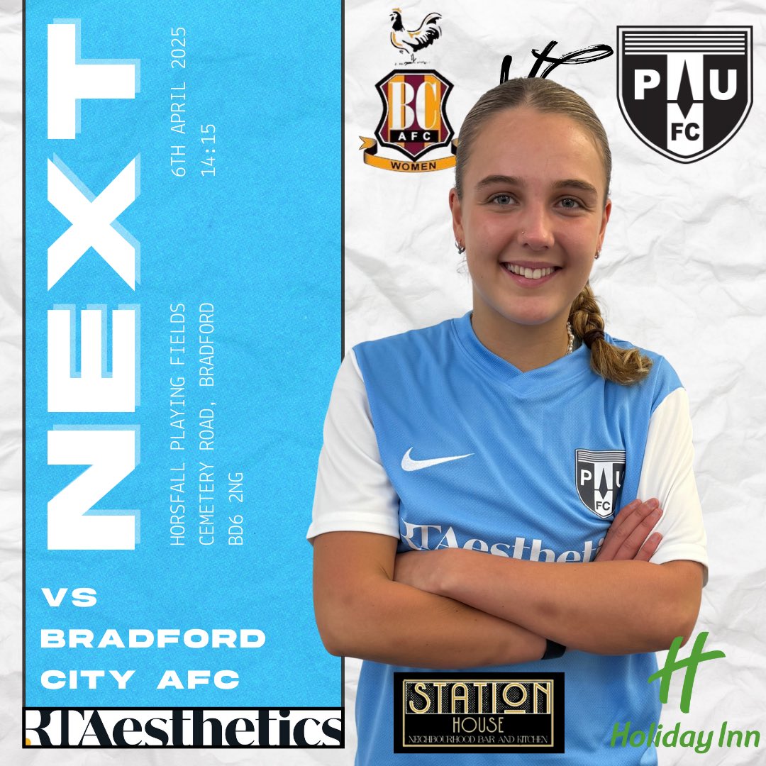 Ponteland United FC Women (@pontelandwomen) on Twitter photo On the road again to close out our 2024/25 league season! π€π€
π
6th April
β° 14:15 KO
π Bradford City AFC
π Horsfall Playing Fields, BD6 2NG
<a href="/bcafc_women/">Bradford City AFC Women</a> On the road again to close out our 2024/25 league season! π€π€
π
6th April
β° 14:15 KO
π Bradford City AFC
π Horsfall Playing Fields, BD6 2NG
<a href="/bcafc_women/">Bradford City AFC Women</a>
