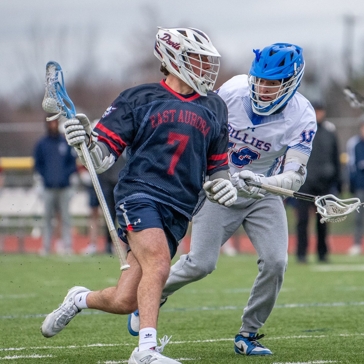 The new East Aurora Hybrid-Field Jerseys hitting the field in style 💥 — and they look even better in motion!

-Photos by Dafna Mor