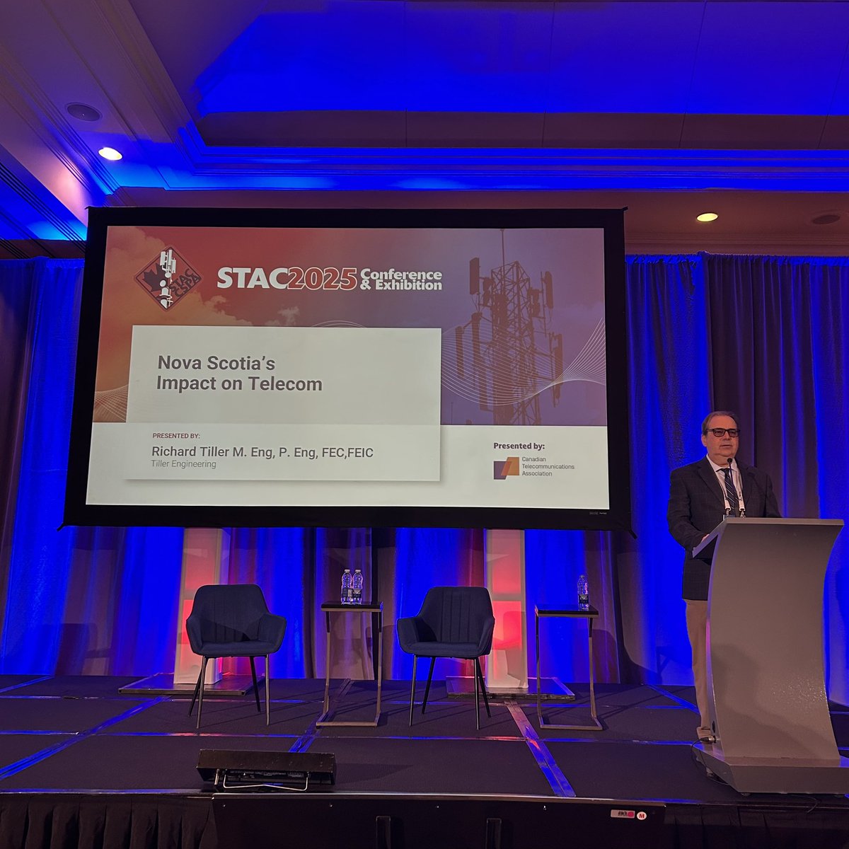 STAC_CSPA's tweet image. We are diving into telecom’s history with @TillerEng’s Rick Tiller at #STAC2025!
 
From tower engineering advancements to lessons learned from the past, Rick is shedding light on how the industry’s evolution can help point to its future.