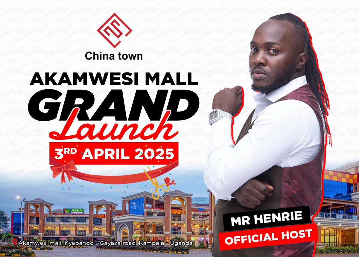 MrHenrie_'s tweet photo. Wululu
People of Kyebando, Komamboga, Kalerwe, Gayaza road ffena! #Chinatown is opening up a new shop at Akamwesi tomorrow. 
Everything you need for your home,kitchen, Office Kids etc at affordable prices. 
Yku cant miss. Come check the new store  officially opening tmr https://t.co/qMjyI1CL2q