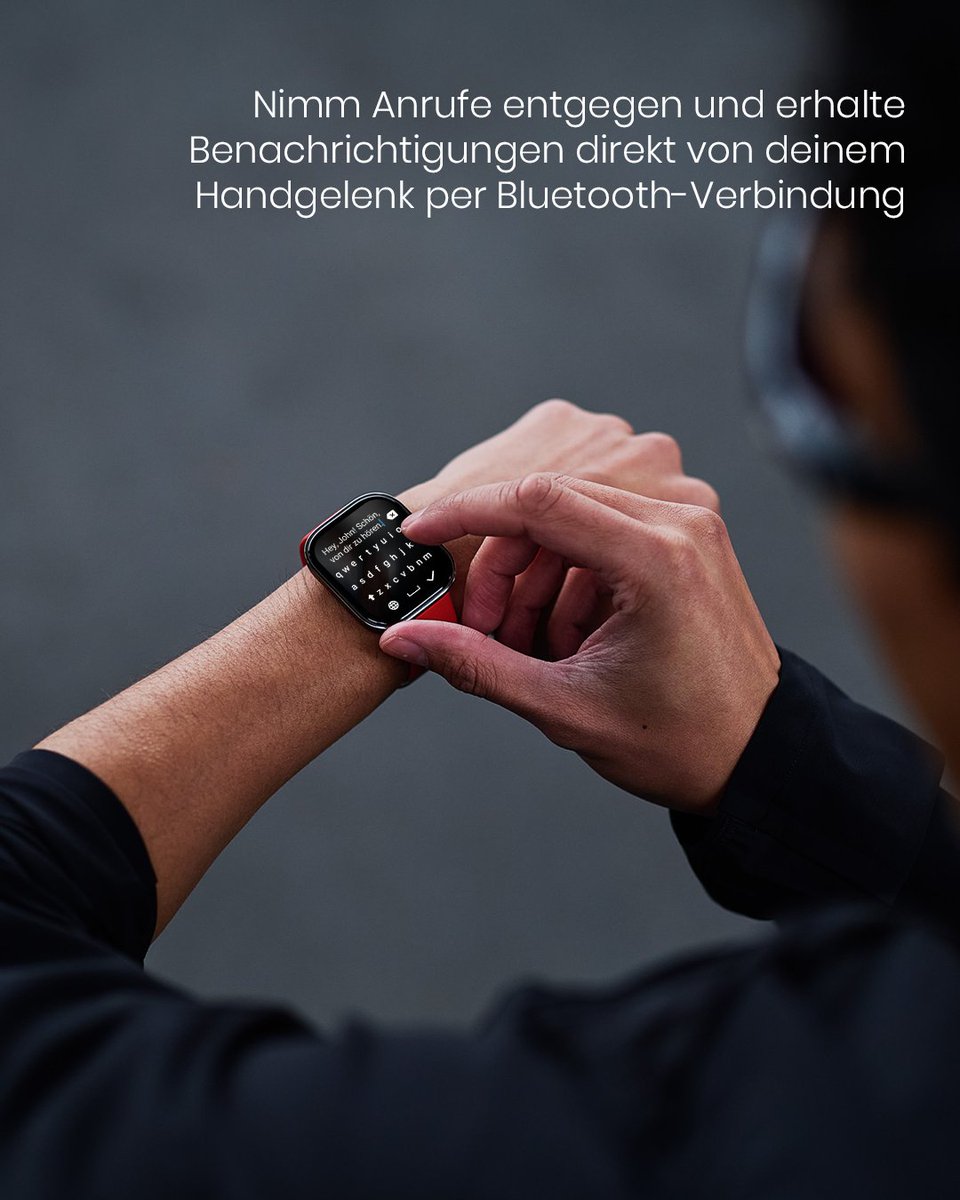 Telefonieren &amp; Benachrichtigungen direkt mit der Amazfit Bip 6 📞 Stay connected, no matter where you are! With Bluetooth, you can answer calls and check messages without taking your phone out of your pocket. #AmazfitBip6