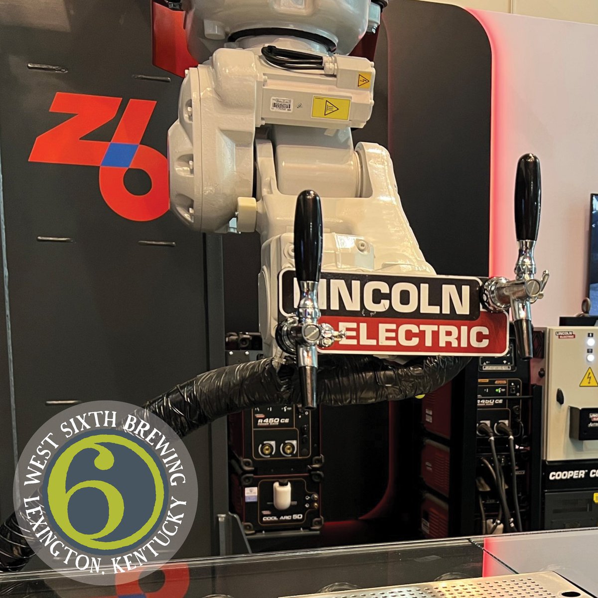 PythonXrobot's tweet image. We're serving innovative solutions at NASCC 2025. Visit booth #1013 for a draft beer from Kentucky's local @westsixth 🍻 & to witness what Lincoln Electric Automation has been creating.
.
#LincolnElectricAutomation #LEA #Robotics #Automation #Innovation #WeldRed #CutRed #NASCC