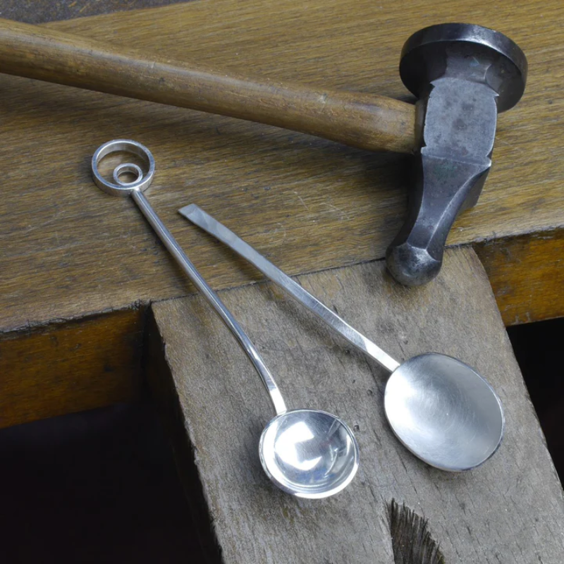 artsderbyshire's tweet photo. Louise Mary Designs is running more of her jewellery making workshops, including this silver spoon making workshop on 4 April in Swadlincote.
Find out more here 👇
https://t.co/uWpKJzaxKL
#whatsonderbyshire #artsworkshops #getinvolved #silvermakers #silverworkshop https://t.co/PmNKDHHYmn