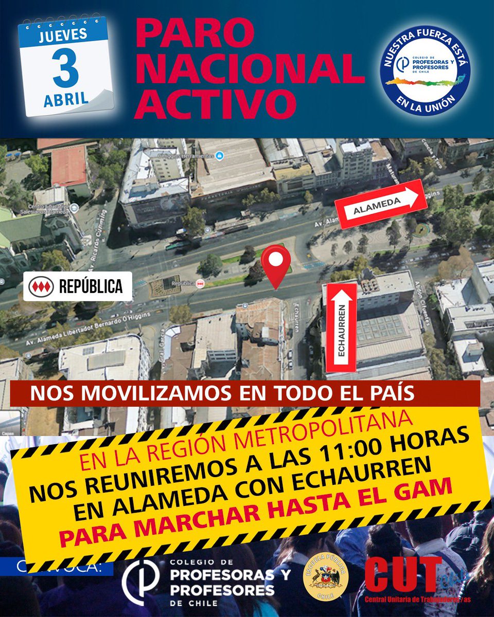 Colegio de Profesoras y Profesores de Chile tweet media