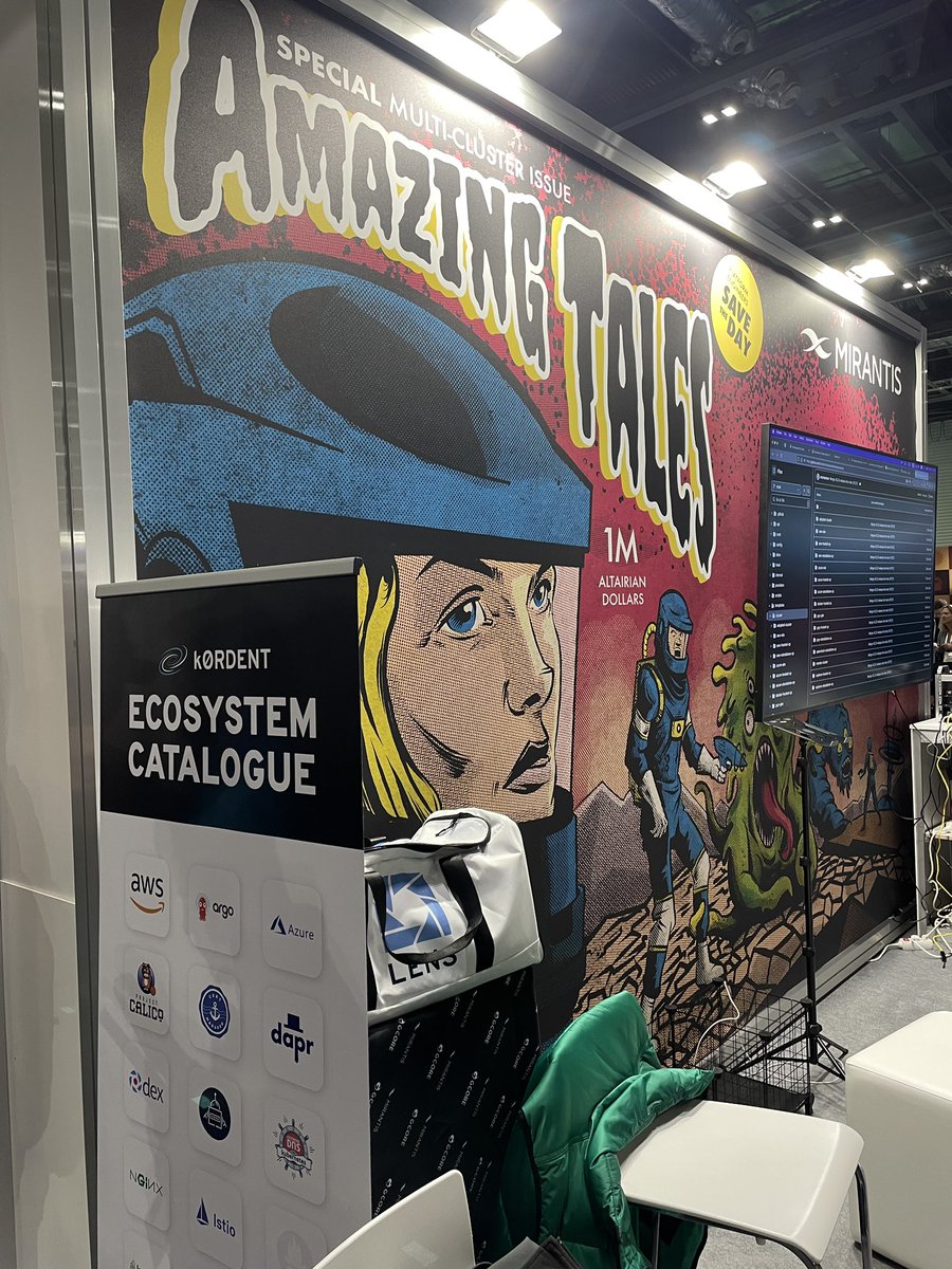 If there was an award for the best booth at #KubeCon2025, I believe <a href="/MirantisIT/">Mirantis</a> should have won!

Do you think there should be best booth awards next KubeCon onwards?