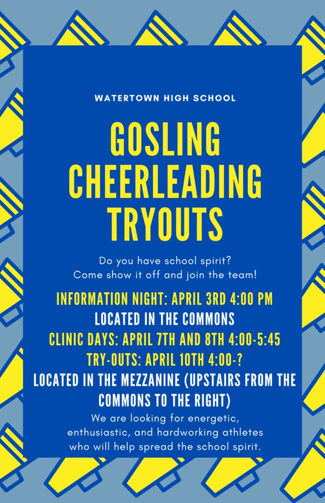 Attention WHS Cheerleaders and any incoming freshmen interested in Cheerleading in the FALL for the Football season--this is for YOU!