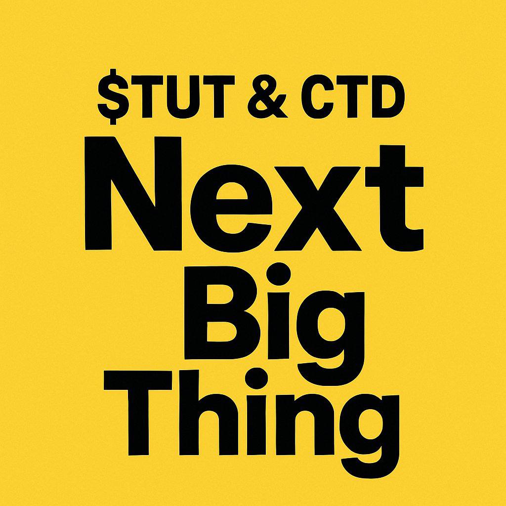 midnightcrypto's tweet photo. In crypto, real success comes from building organic communities. No matter how much you spend or shill it won’t stick without that core. That’s why $TUT is thriving, and our sister project $CTD is charging in the same direction. No shortcuts. Just hard work that actually pays off.