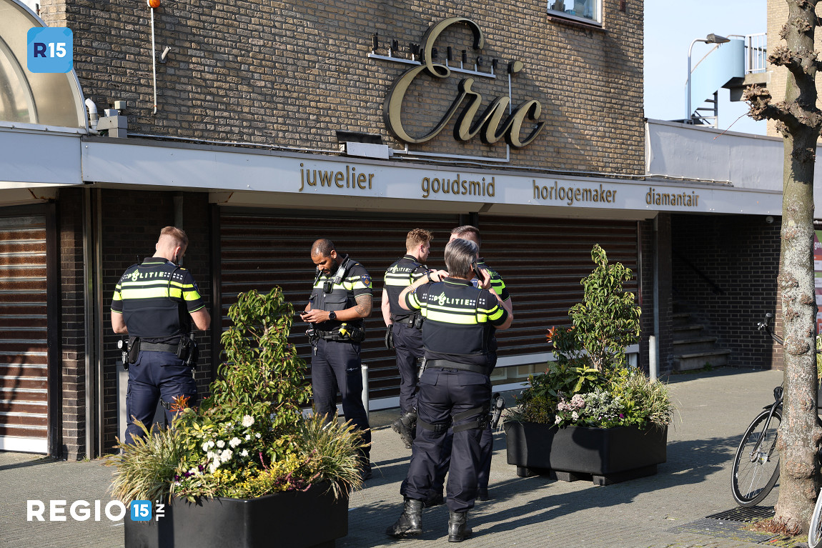 Overval op juwelier in Wateringen