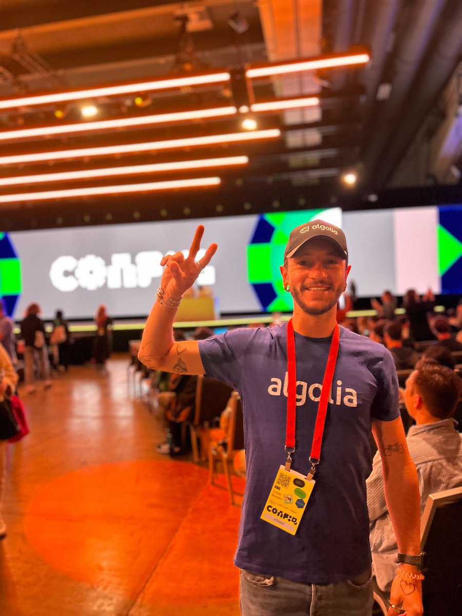 LukyVJ's tweet image. Hitting the road 🌍 with @algolia this season! Catch me at:

🟡 @dotJS – Apr 3
🎉 @strapijs Conf – May 13
🎨 @figma  Config (London) – May 14
🎯 @CSSDayConf  (Amsterdam) – Jun 5-6

Let’s meet and talk Web, DevRel &amp;amp; #Algolia! 👋

#DevRel #Frontend #TechEvents