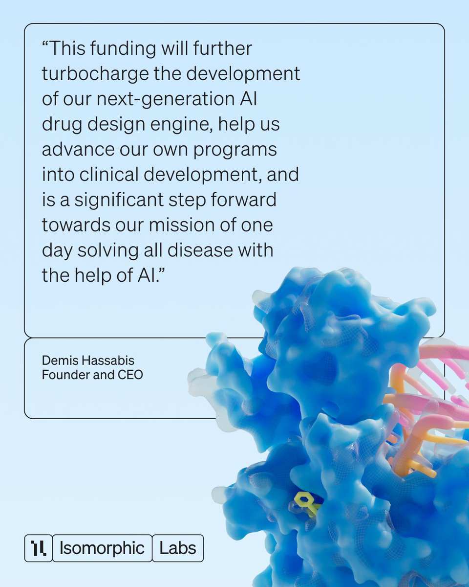 This week we announced our first external funding round of $600 million, led by <a href="/ThriveCapital/">Thrive Capital</a> with participation from <a href="/GVteam/">GV</a> and our existing investor, Alphabet.

Find out more here: bit.ly/42cnRlg