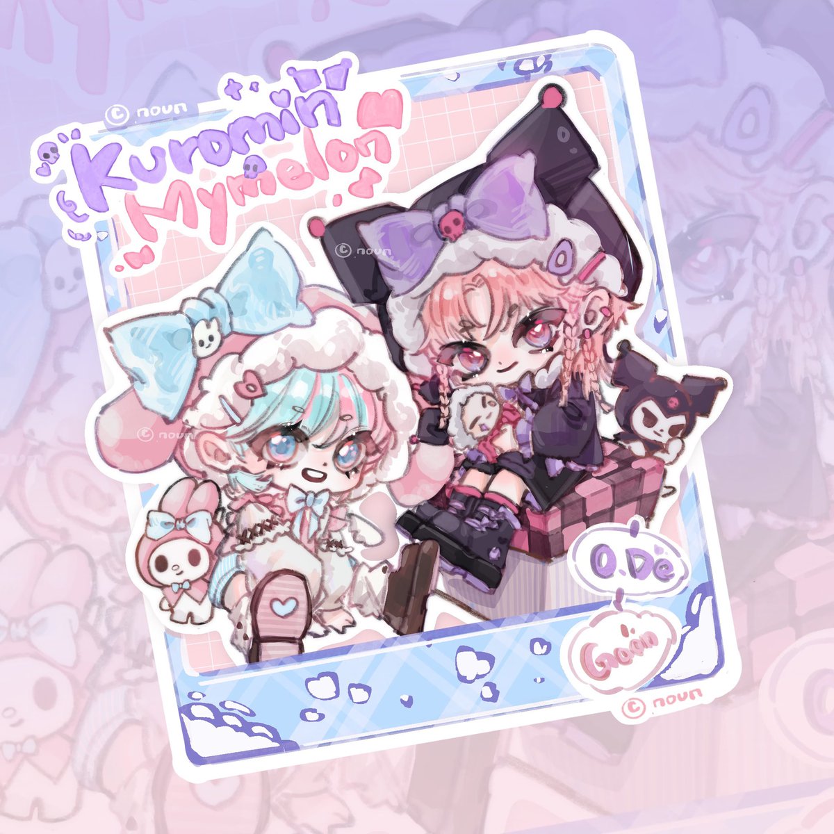 nimukkito43's tweet image. #딸케즈 #odeon 
💜🩷