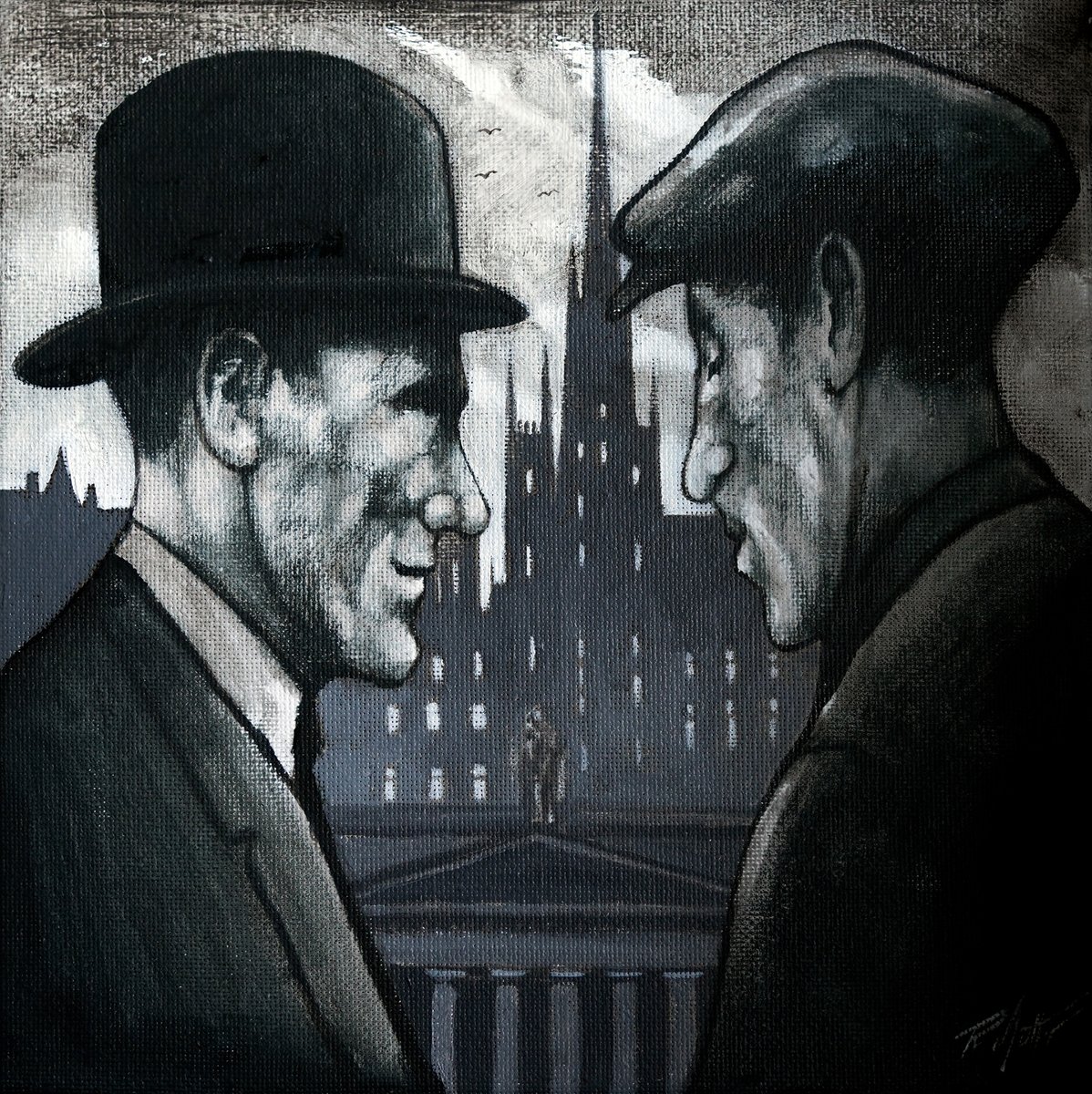 Ryan Mutter (@mutter_ryan) on Twitter photo 'William and Henry' named after the architect, William Henry Playfair, who designed the Royal Scottish Academy building <a href="/RoyalScotAcad/">Royal Scottish Academy</a> which can be seen in the background. The painting will be on show at my solo exhibition <a href="/lemondgallery/">The Lemond Gallery</a> opens Sat the 5th April
#RSA 'William and Henry' named after the architect, William Henry Playfair, who designed the Royal Scottish Academy building <a href="/RoyalScotAcad/">Royal Scottish Academy</a> which can be seen in the background. The painting will be on show at my solo exhibition <a href="/lemondgallery/">The Lemond Gallery</a> opens Sat the 5th April
#RSA