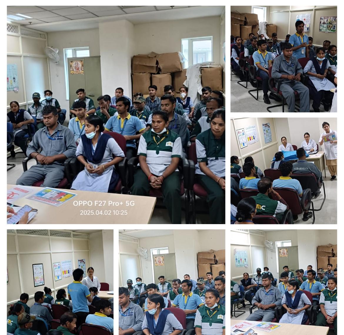 SJHDELHI's tweet photo. BMWM unit during #swachchtapakhwada 2025 @SJHDELHI initiated a Health checkup and Vaccination camp with special focus on Safai Mitras and an Awareness activity for Safai Mitras on BMWM rules conducted https://t.co/piEQ4Es0kl