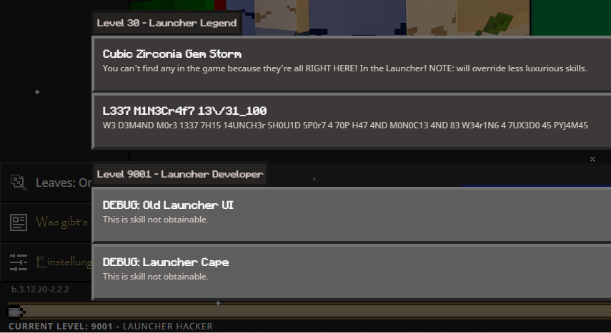 Und wie bekommt man das Cape haha?