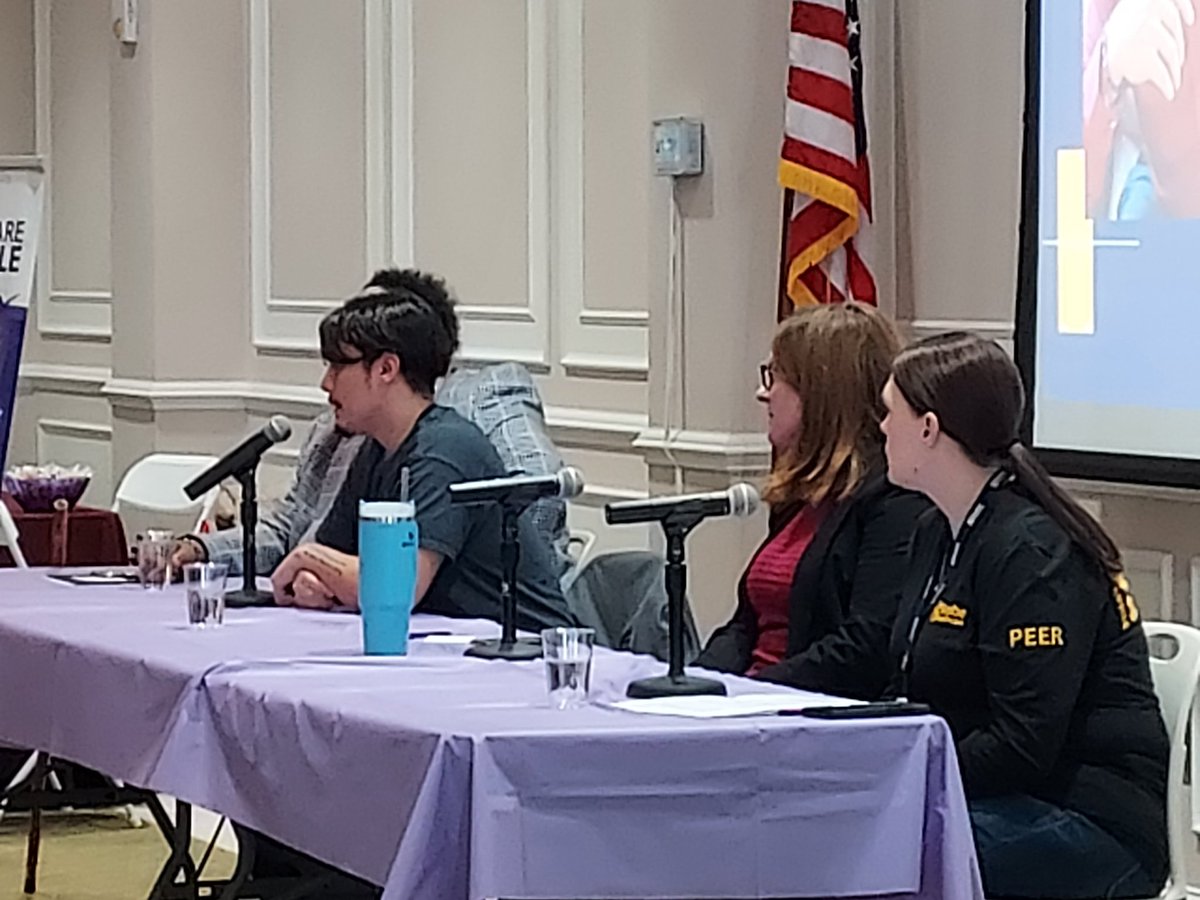 "One thing that helped me in my recovery is I'm of help to someone else," Brandon Merrylees, a peer support specialist with Impact Life, said at the MOUD Summit in Dover. #recovery #netde #helpishere #wevegotyou