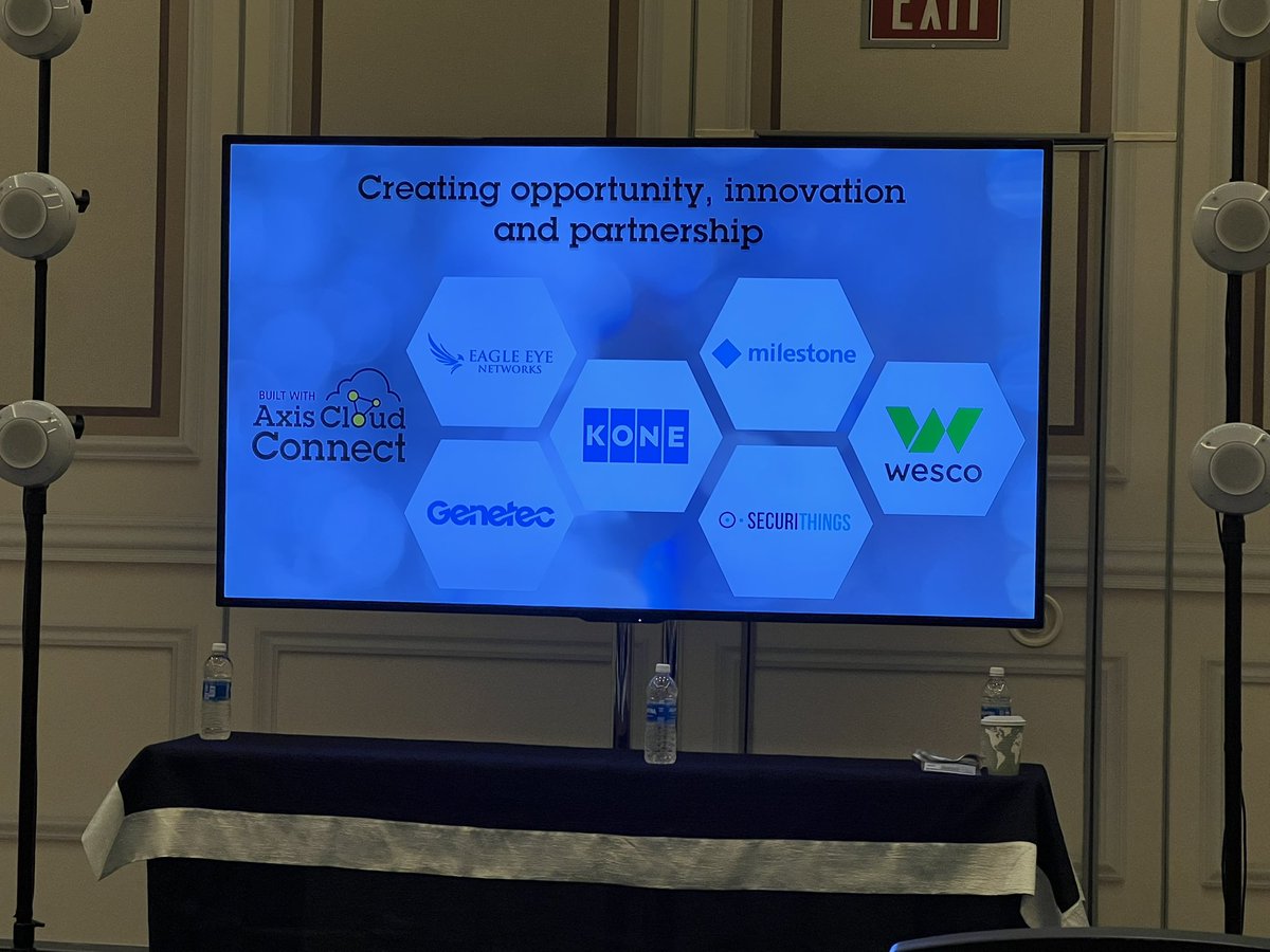 Security Sales & Integration (@ssimagazine) on Twitter photo At #ISCWest, <a href="/AxisIPVideo/">Axis Communications</a> celebrates the doubling its Axis Cloud Connect platform partners. The list now includes Eagle Eye Networks, Genetec, Kone, Milestone, SecuriThings & Wesco.
Axis Cloud Connect distinguishes itself by being open platform, channel friendly & cyber secure. At #ISCWest, <a href="/AxisIPVideo/">Axis Communications</a> celebrates the doubling its Axis Cloud Connect platform partners. The list now includes Eagle Eye Networks, Genetec, Kone, Milestone, SecuriThings & Wesco.
Axis Cloud Connect distinguishes itself by being open platform, channel friendly & cyber secure.