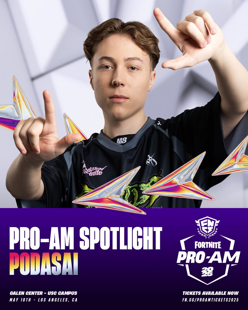 Ouhhhhhhh RDV au FNCS Pro-Am 2025 à Los Angeles ! 🇫🇷✈️🇺🇸 #M8WIN

Tickets available now - fn.gg/ProAmTickets20…