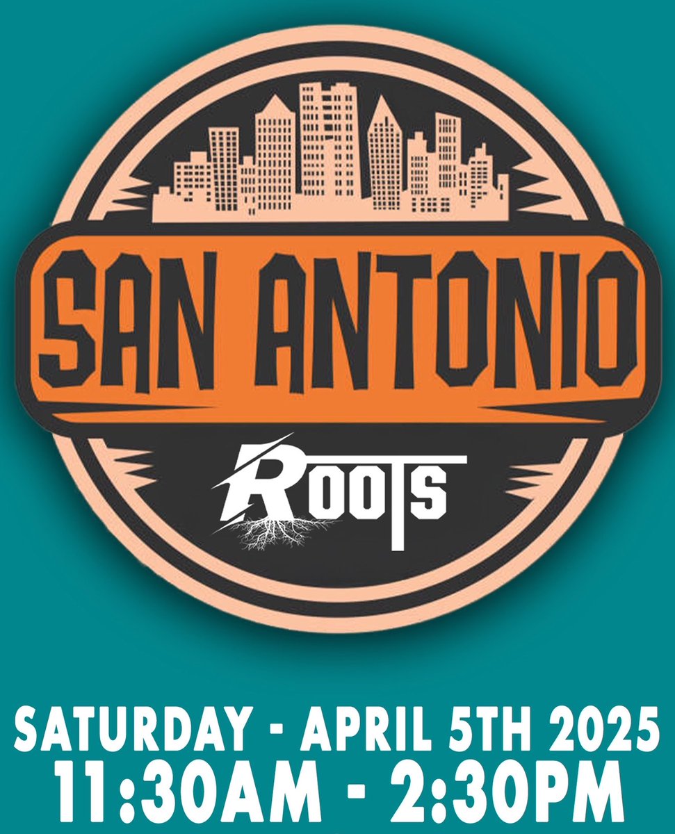 ROOTSest2022's tweet image. 4th Annual Roots Final Four Social Countdown is on. Looking forward to seeing everyone Saturday 11:30AM - 2:30PM in San Antonio, Texas!