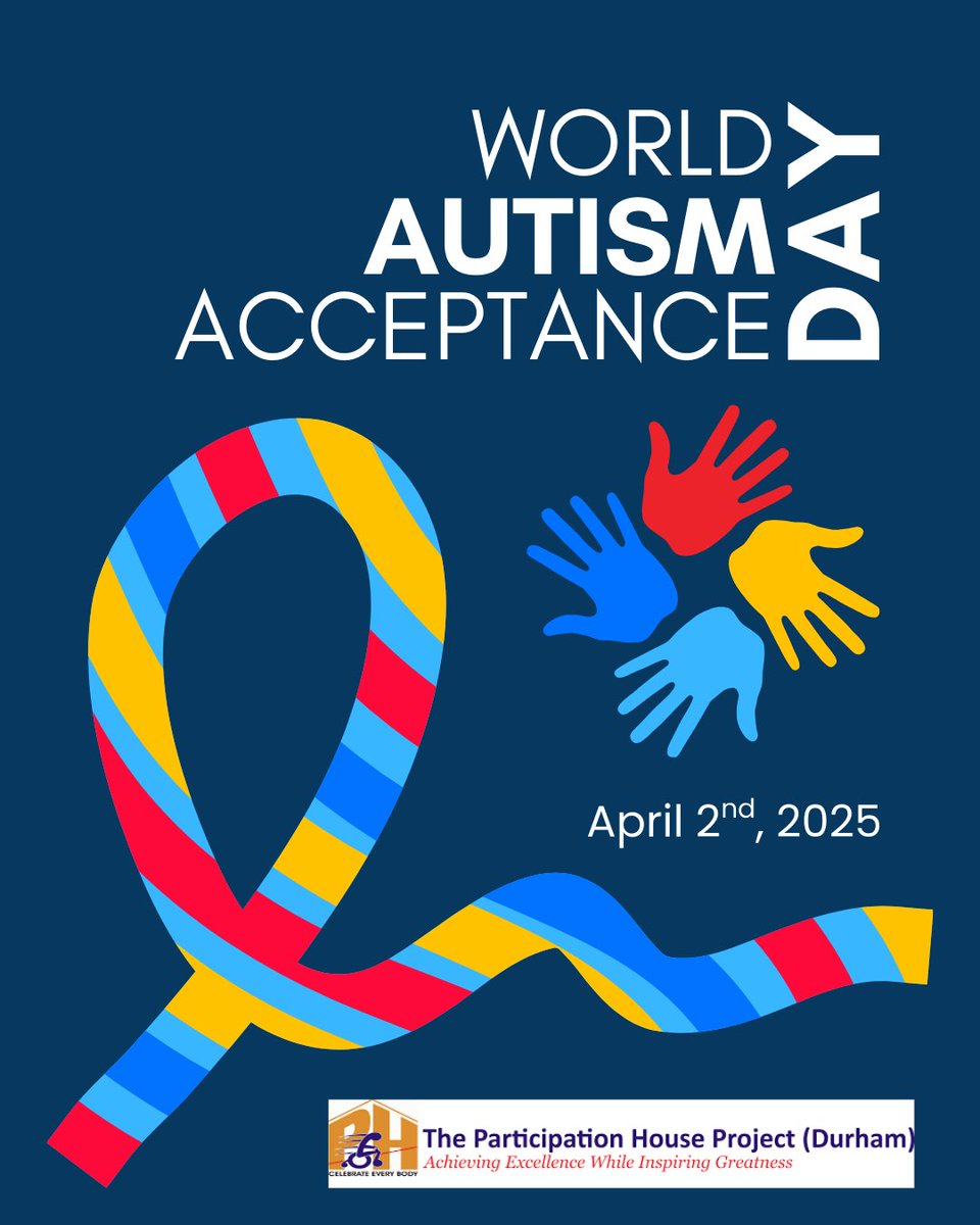 Today is World Autism Acceptance Day! 🌍💙
Let’s celebrate the strengths, perspectives, and contributions of people on the autism spectrum!
Acceptance goes beyond awareness—it’s about embracing differences and creating a world where everyone is valued for who they are.