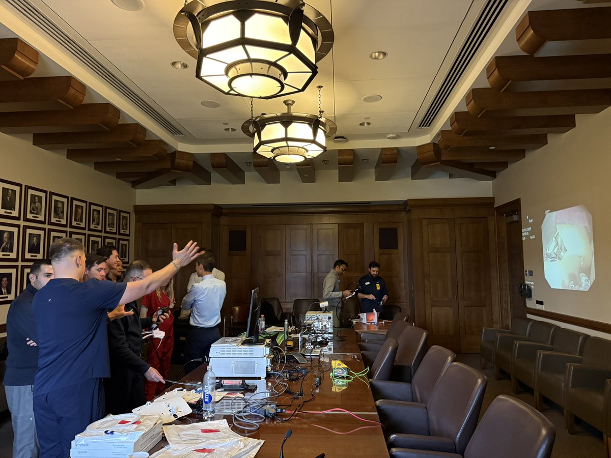 DannyIssaMD's tweet image. Our 3rd hands-on suturing training dedicated for fellows! #ESG, TORe, defect closures, and trouble shooting in challenging situations 💪
Proud that our fellows @UCLA (general and advanced fellows) acquire this skill, & many graduate with competency
🙏 to our partners at BSC